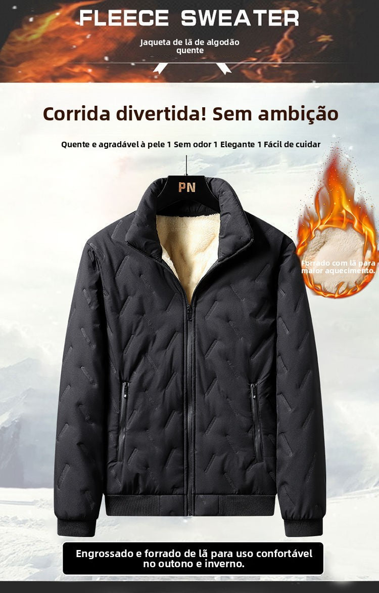 Jaqueta Masculina de Algodão Forrada