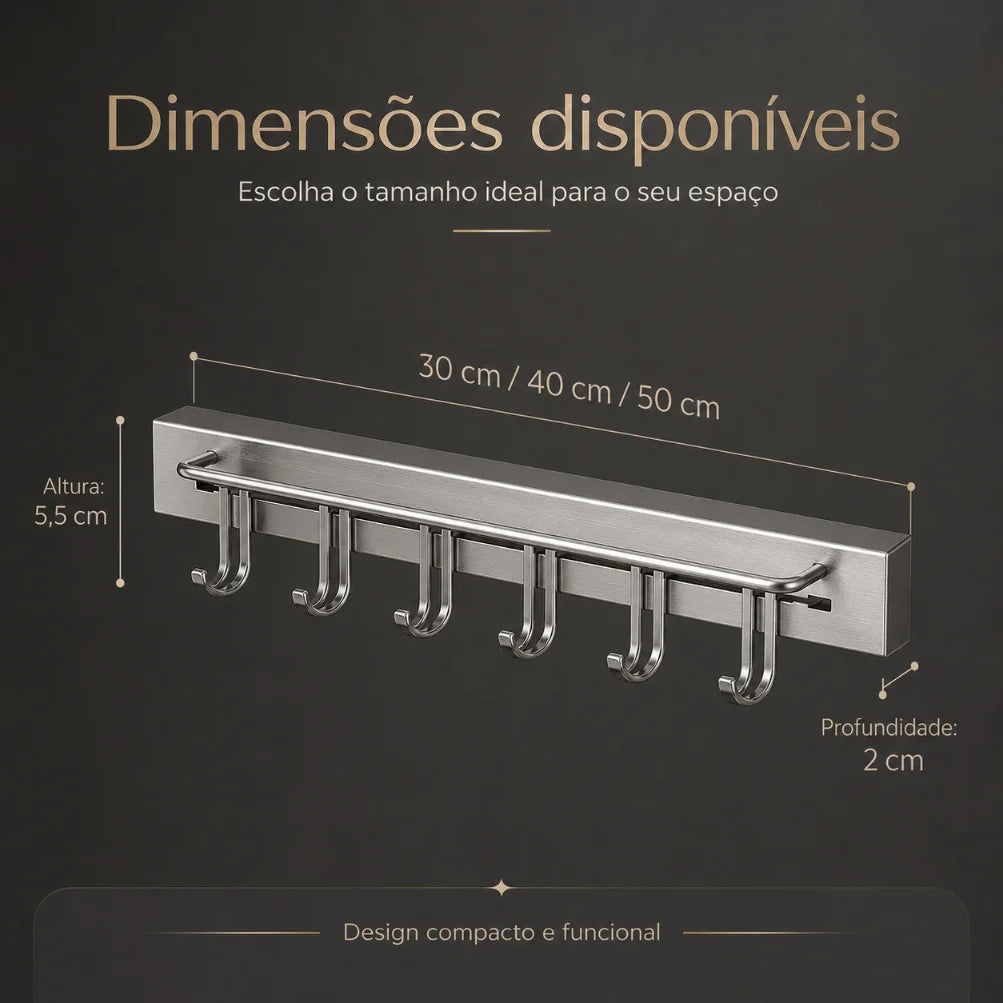 Suporte Aço Inoxidável Para Cozinha