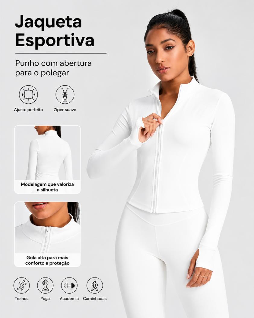 Jaqueta Compressora Modeladora Esportiva Feminina | Jacket Pro®