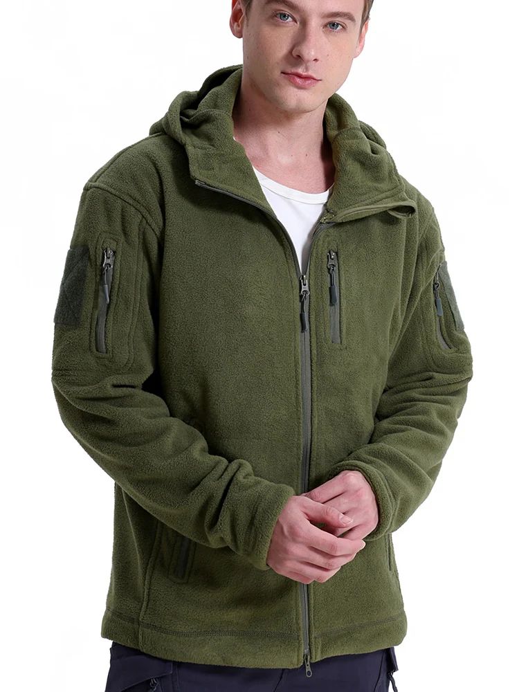 Jaqueta de Lã Masculina Tática