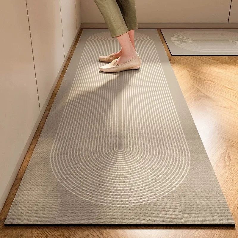 Tapete de Cozinha Antiderrapante Absorvente