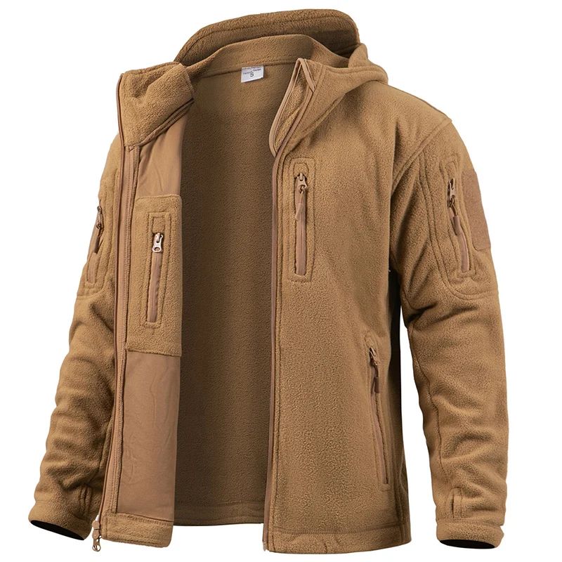Jaqueta de Lã Masculina Tática