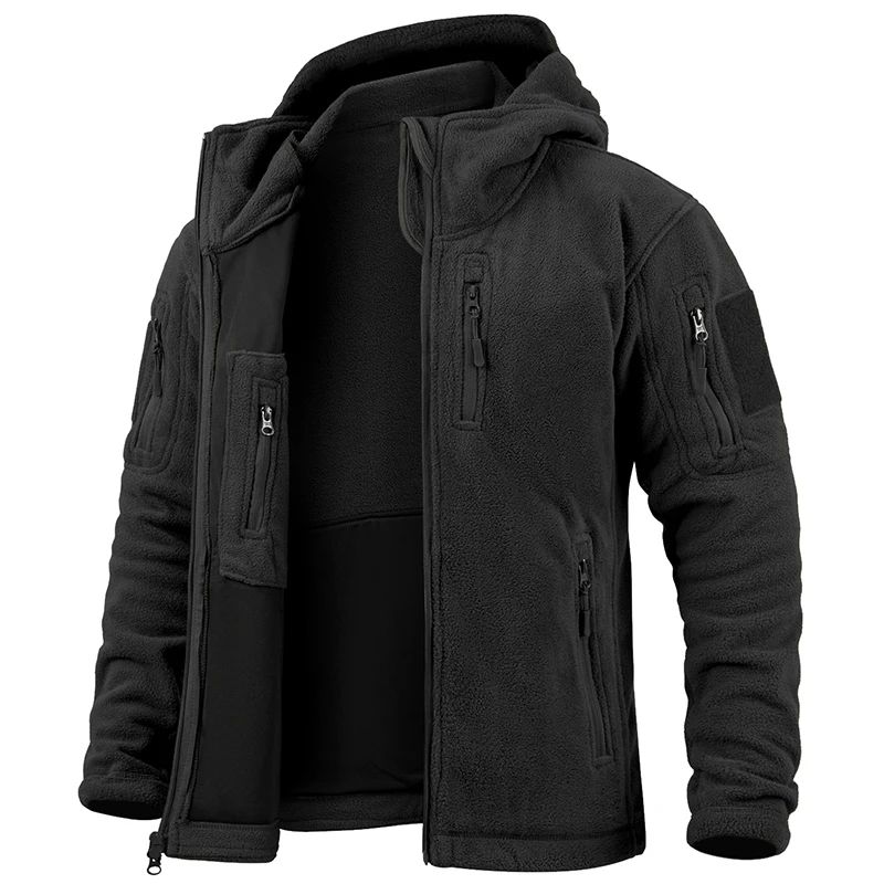 Jaqueta de Lã Masculina Tática