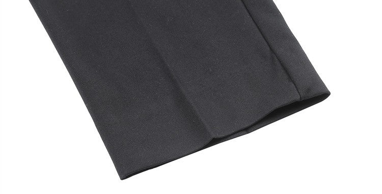 Calça Masculina Estilo Britânico Cintura Alta
