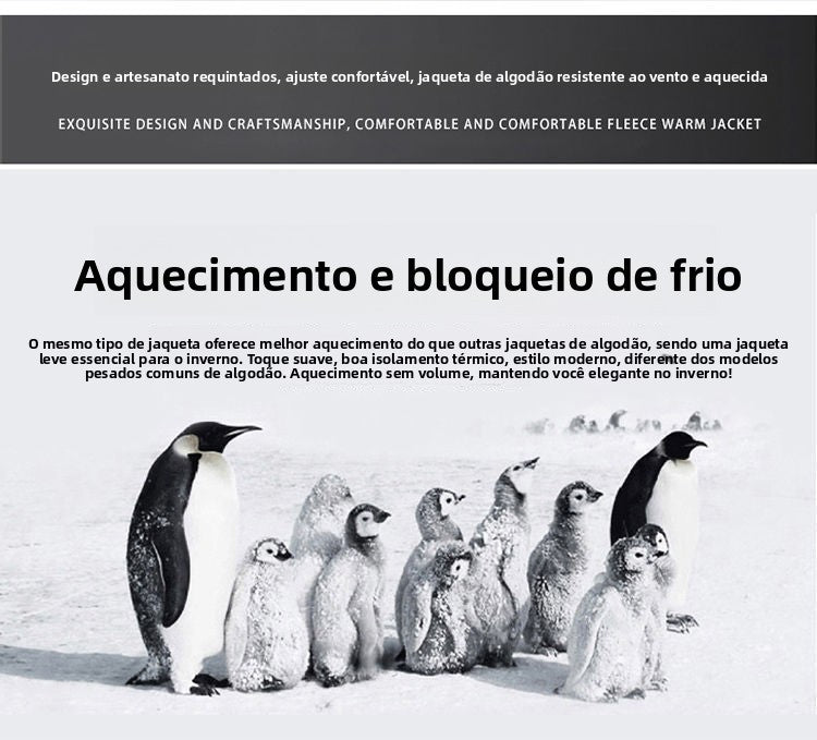 Jaqueta Masculina de Algodão Forrada