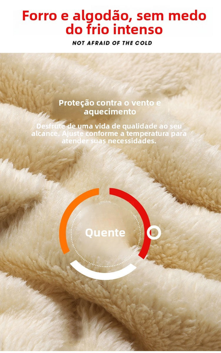 Jaqueta Masculina de Algodão Forrada