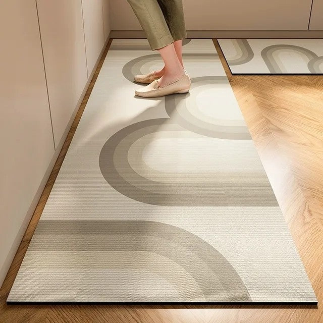 Tapete de Cozinha Antiderrapante Absorvente