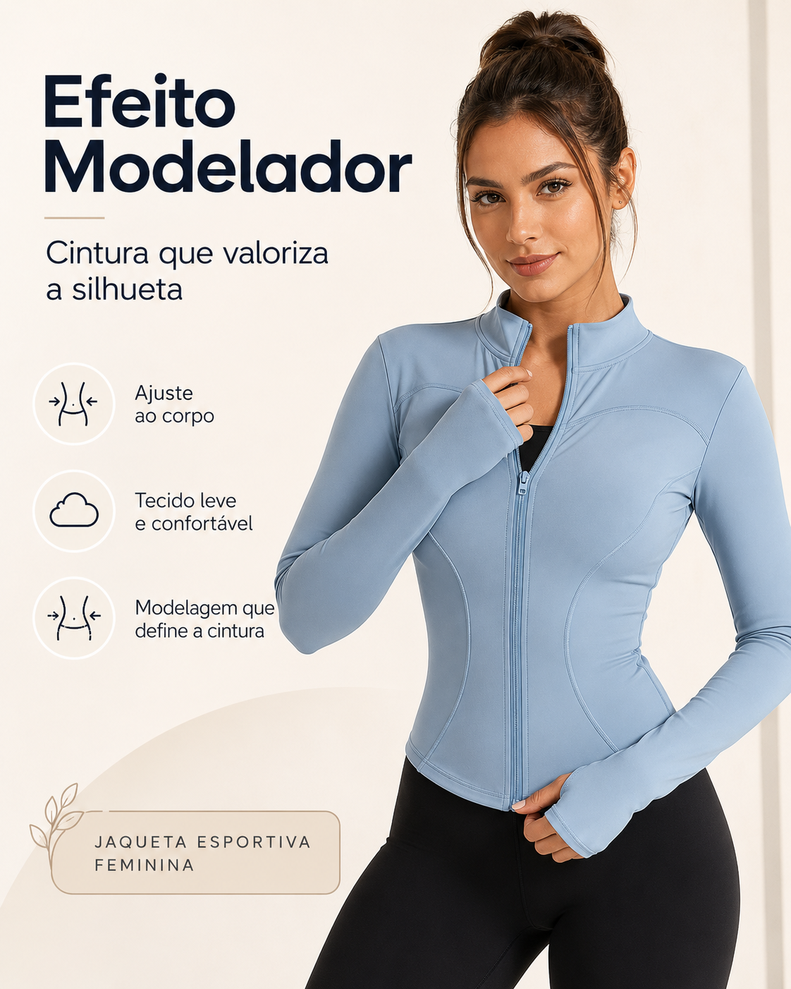 Jaqueta Compressora Modeladora Esportiva Feminina | Jacket Pro®