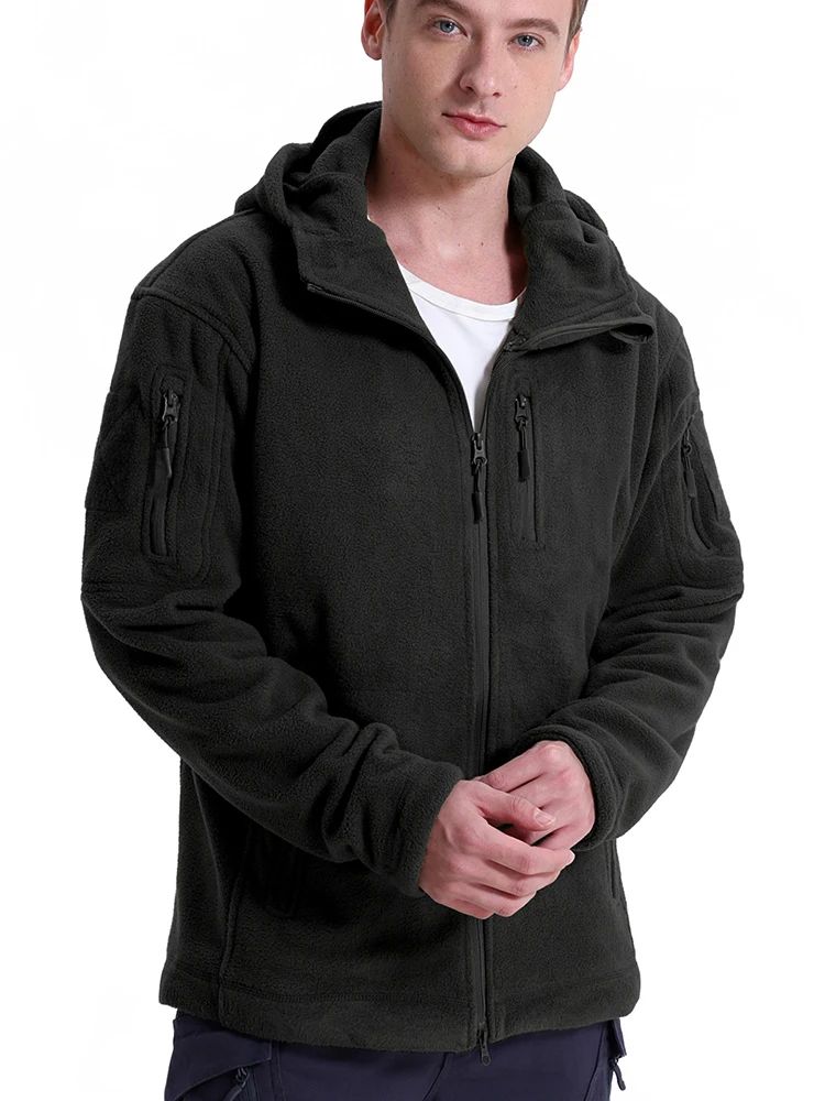 Jaqueta de Lã Masculina Tática
